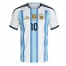 Billiga Argentina Lionel Messi #10 Hemmatröja VM 2026 Kortärmad